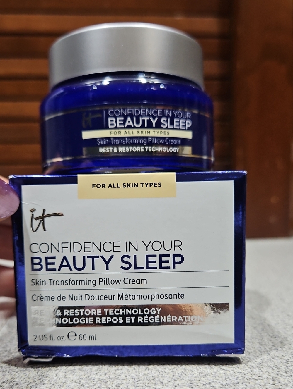 IT Cosmetics Confidence in Your Beauty Sleep Night Cream in a 2 US fl. oz.